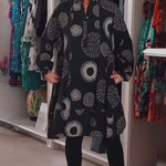 Tuotekuva – Marlene™ – Geometrisesti kuvioitu mekko