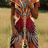 Tuotekuva – JULIA – Boho-henkinen mekko
