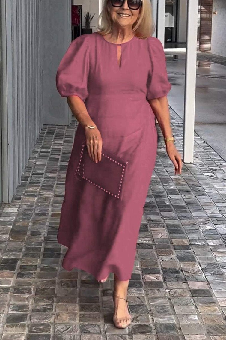 Tuotekuva – Juliana – Tyylikäs mekko puffihihoilla