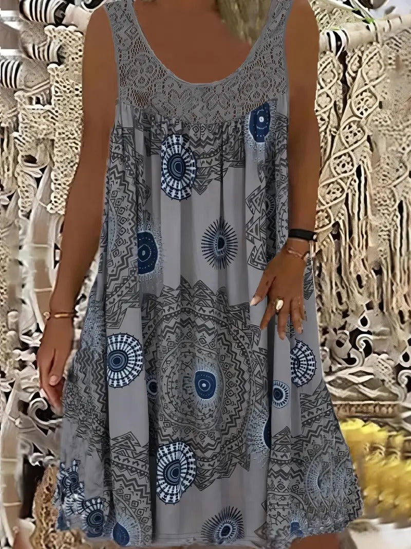 Tuotekuva – Allure – Kuvioitu mekko