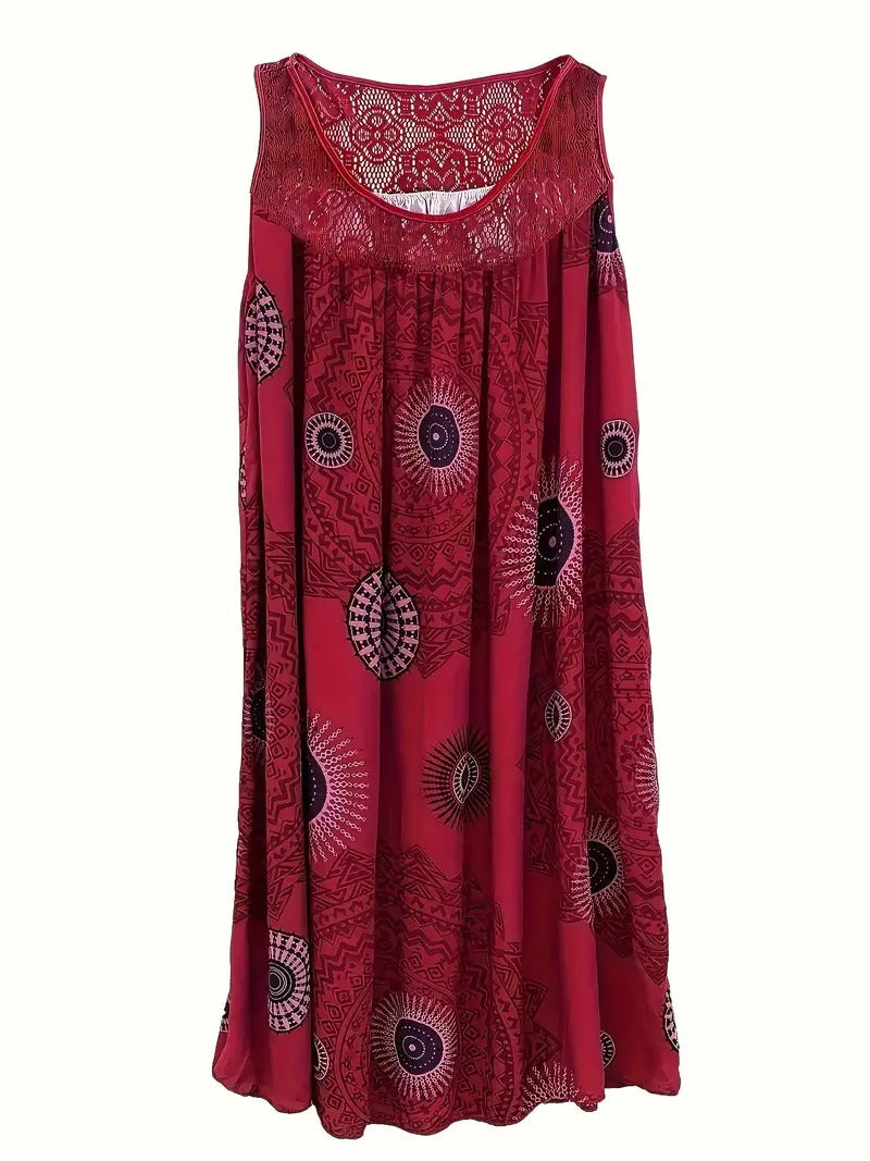 Tuotekuva – Allure – Kuvioitu mekko