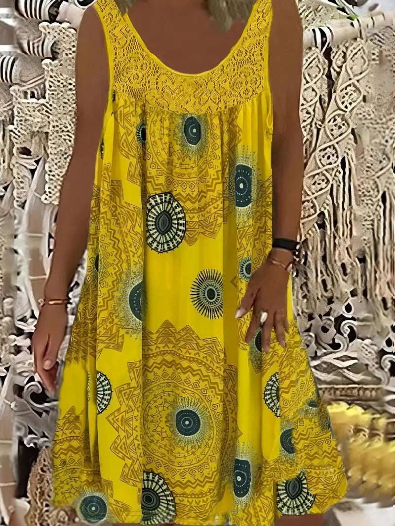 Tuotekuva – Allure – Kuvioitu mekko
