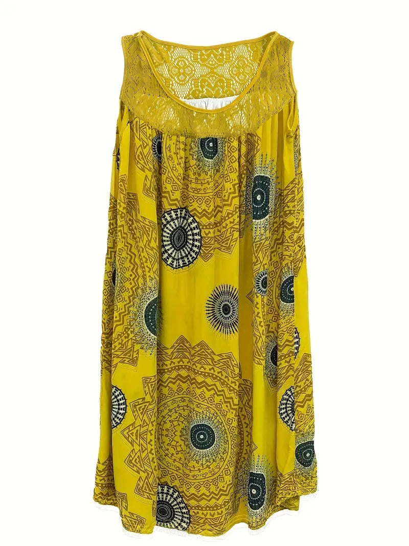 Tuotekuva – Allure – Kuvioitu mekko