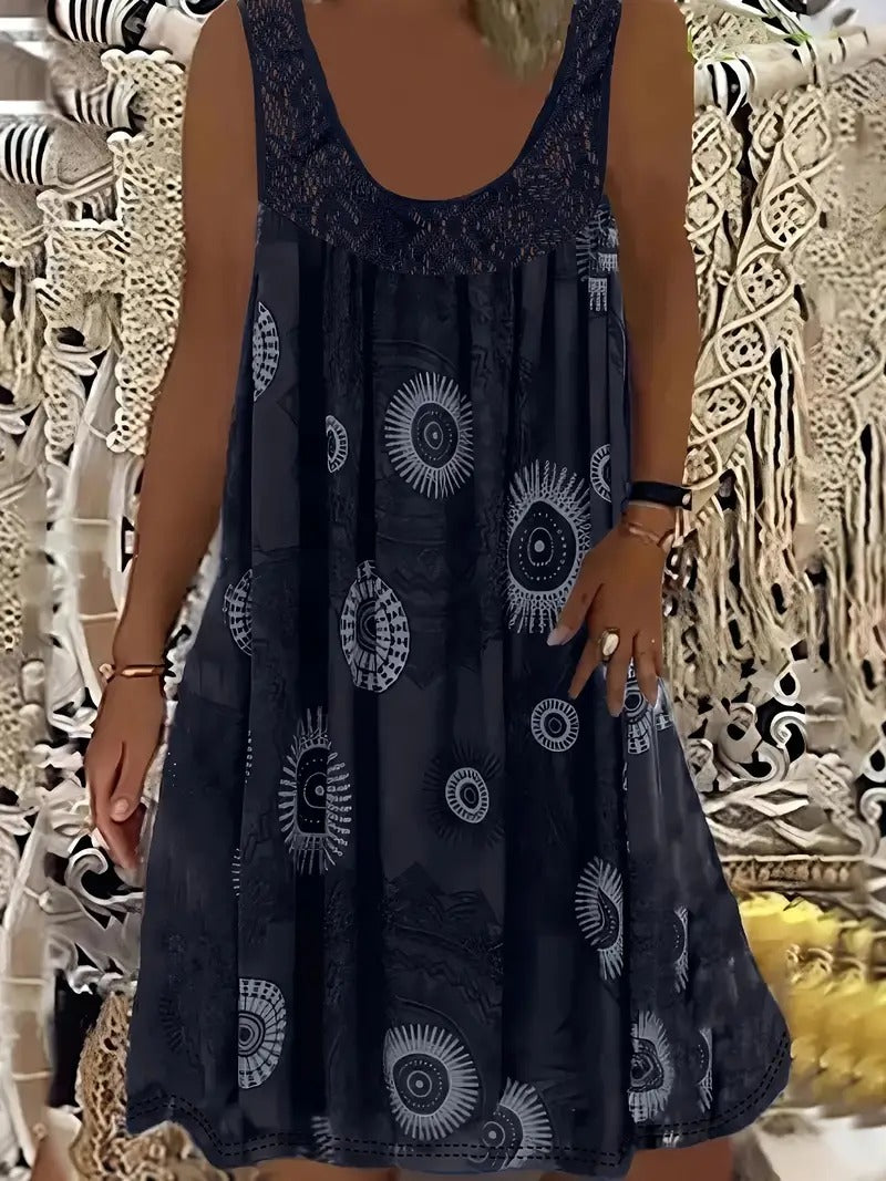 Tuotekuva – Allure – Kuvioitu mekko