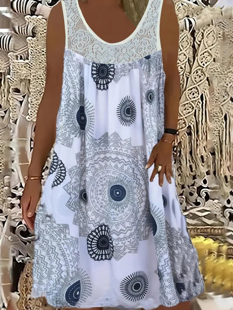 Tuotekuva – Allure – Kuvioitu mekko