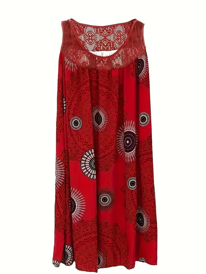 Tuotekuva – Allure – Kuvioitu mekko