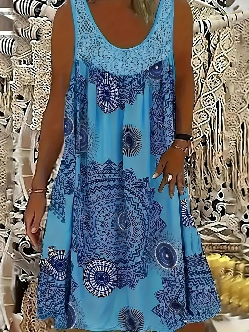 Tuotekuva – Allure – Kuvioitu mekko