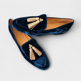 Quinnlyn - Vintage-inspiroituneet Mokasiinit Koristeilla