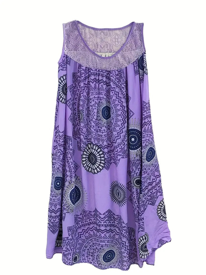 Tuotekuva – Allure – Kuvioitu mekko