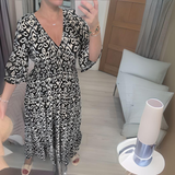 Tuotekuva – Isabella™ – Boho-henkinen kuvioitu mekko