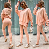 Tuotekuva – Alice – Väljä collegepaita ja leggingsit