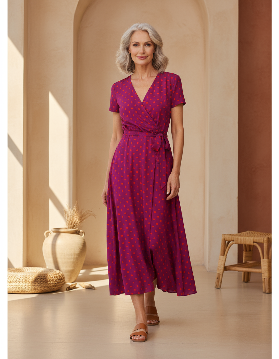 Tuotekuva – Leanne – Tyylikäs mekko