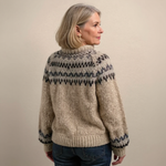Tuotekuva – Ashley – Naisten vintage-henkinen pohjoismainen neule