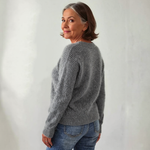 Tuotekuva – Ellie – Naisten vintage-henkinen pohjoismainen neule