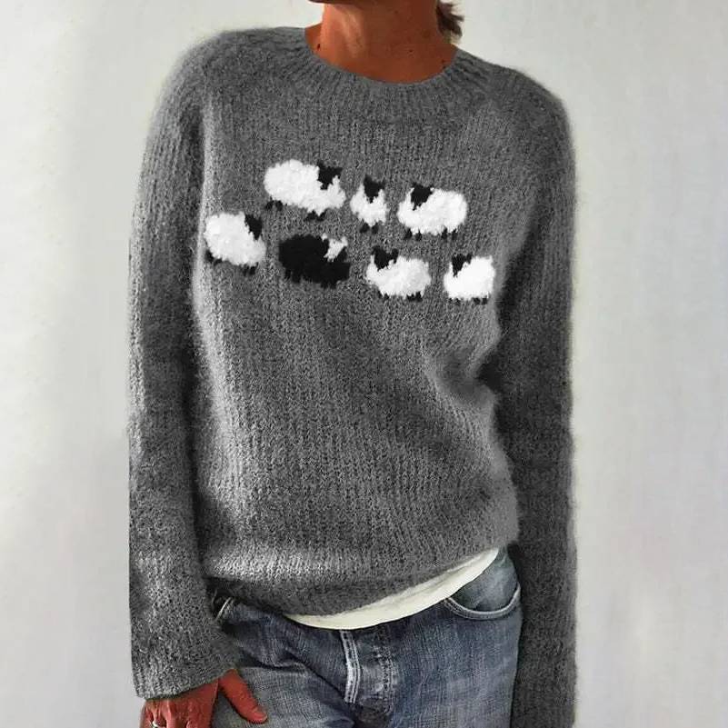 Tuotekuva – Poppy™ – Vintage-henkinen neule