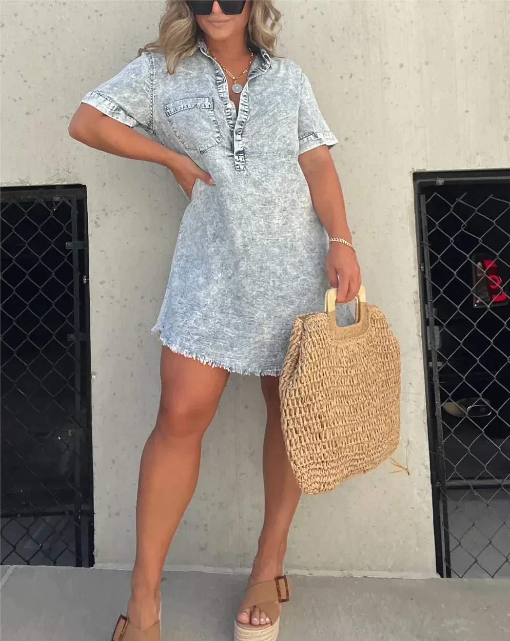 Tuotekuva – Vera™ – Denim paitamekko