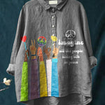 Tuotekuva – Hippie™ – Rauhanaiheinen T-paita