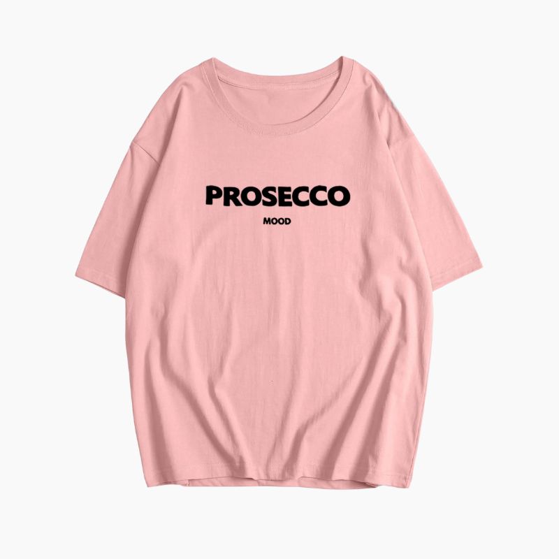 Tuotekuva – Mood – Prosecco-aiheinen T-paita