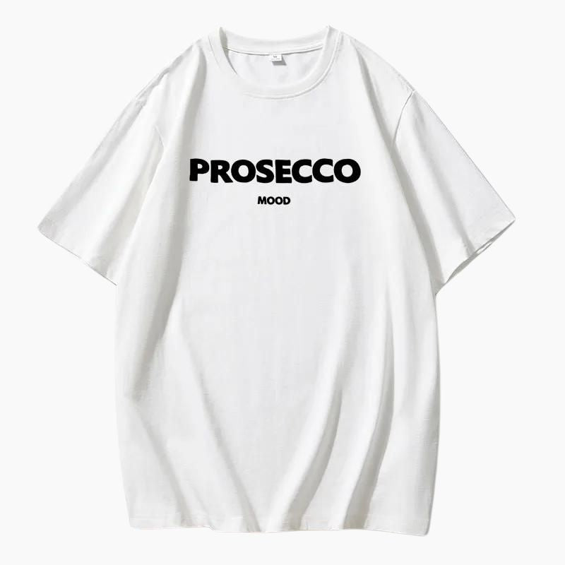 Tuotekuva – Mood – Prosecco-aiheinen T-paita