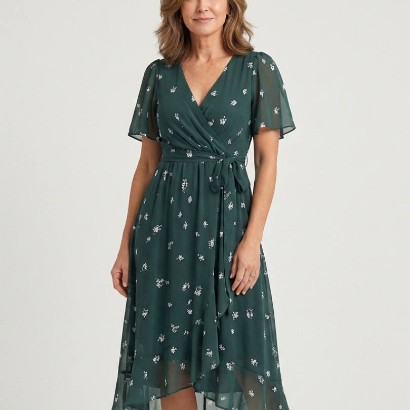 Chloé | Midi Mekko Abstraktilla Kuviolla