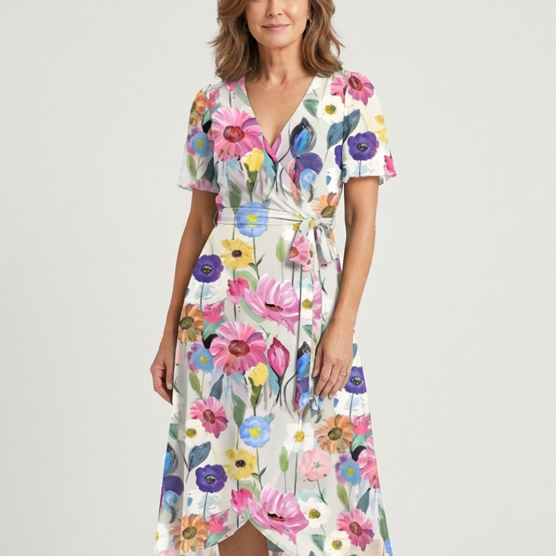 Chloé | Midi Mekko Abstraktilla Kuviolla
