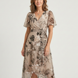 Chloé | Midi Mekko Abstraktilla Kuviolla