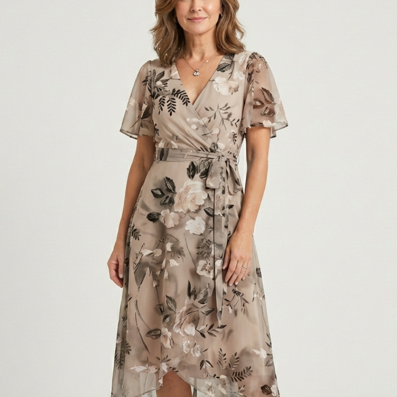 Chloé | Midi Mekko Abstraktilla Kuviolla